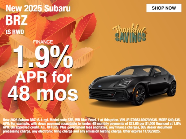 2025 Subaru WRX Premium